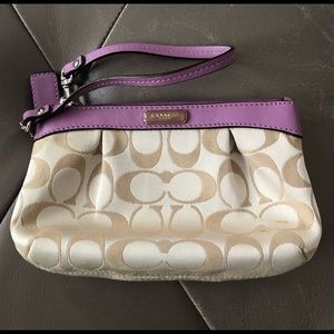 Coach wristlet